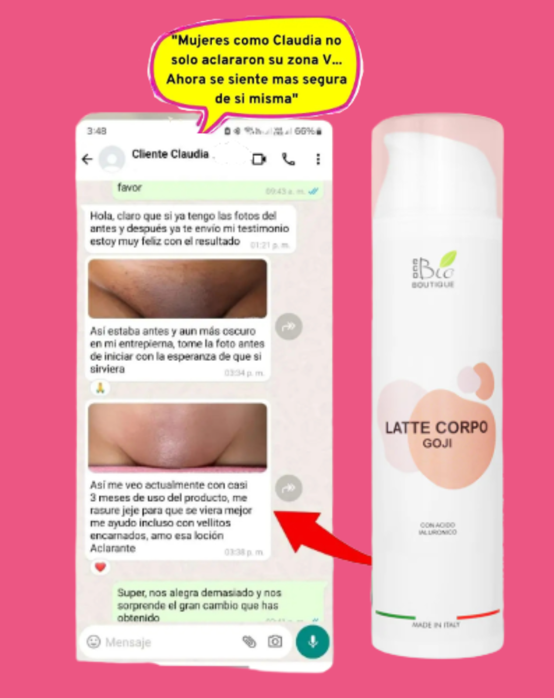 CREMA ACLARANTE BIO - ANTIMANCHAS, EL RESULTADO DE UNA PIEL MAS RADIANTE