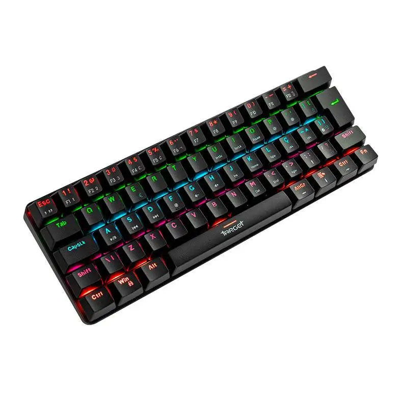 Teclado Mecânico Gamer TGT Sherman Compacto Switch Blue